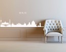 City Landscape Vinyl Decals Silhouette Modern Wall Art Sticker